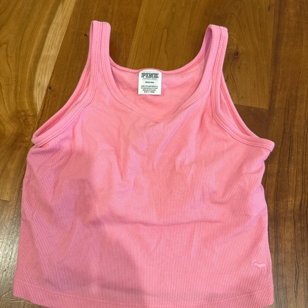 Pink tank top